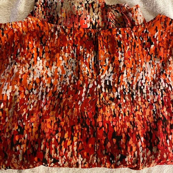 Ladies XL dressy tank with sewn in spaghetti strap camisole - Picture 8 of 13
